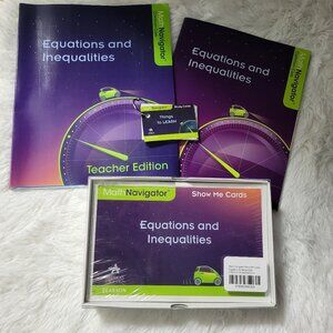 Pearson Math Navigator Equations and Inequalities Bundle Set